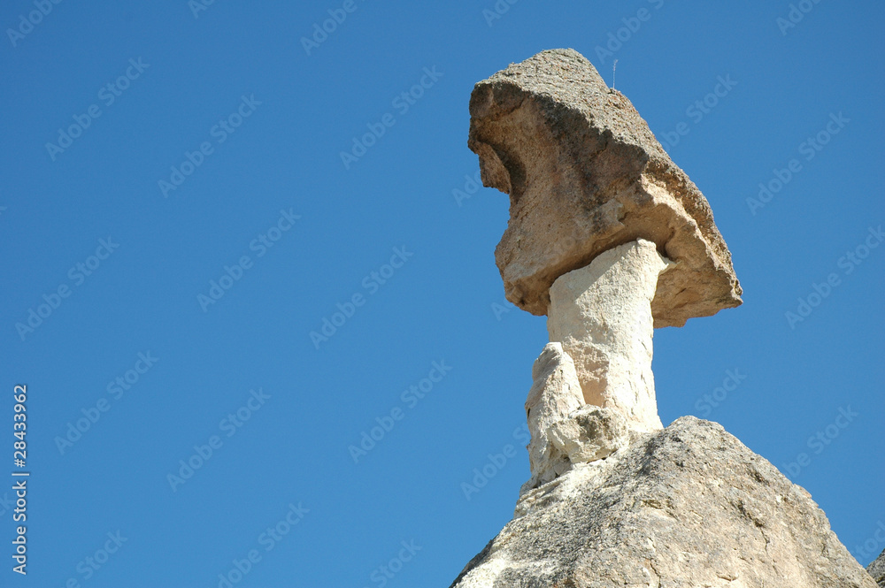 chapeau de cheminée de fée en Cappadoce