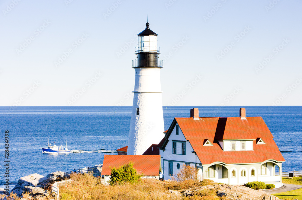 Portland Head Lighthouse, Maine, USA