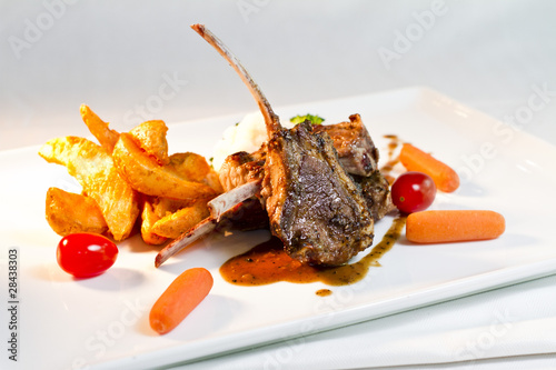 Lamb & Wedges