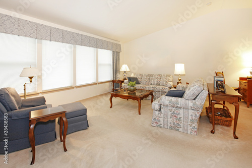 Living room in grandma house