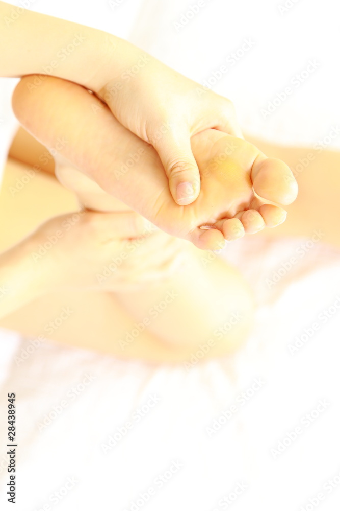 Naklejka premium Reflexology