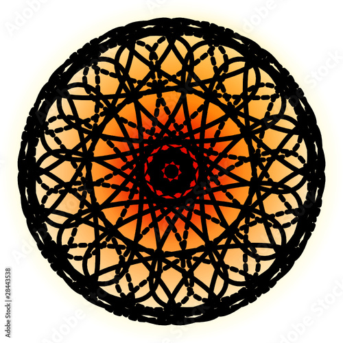 Regenbogen Mandala