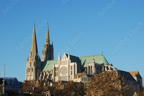 Obraz na płótnie cathédrale de Chartres