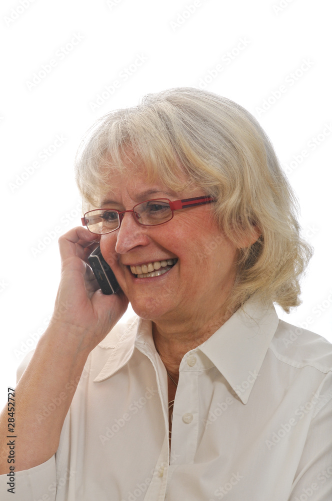 Happy news on the phone Happy news on the phone
