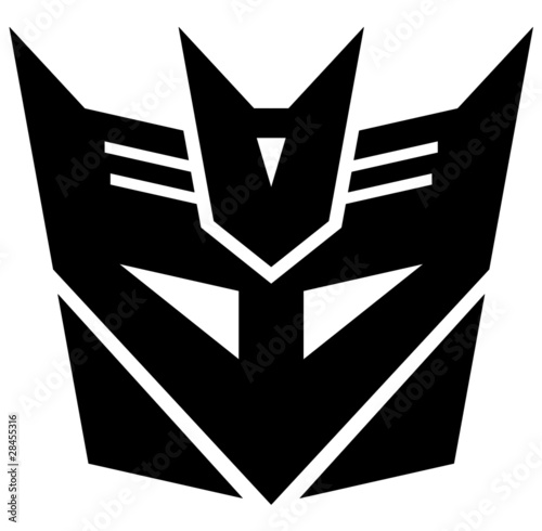 Fotografie Transformers. Desepticon emblem