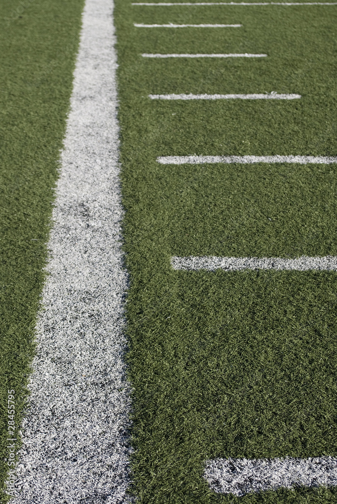 Football at the stadium