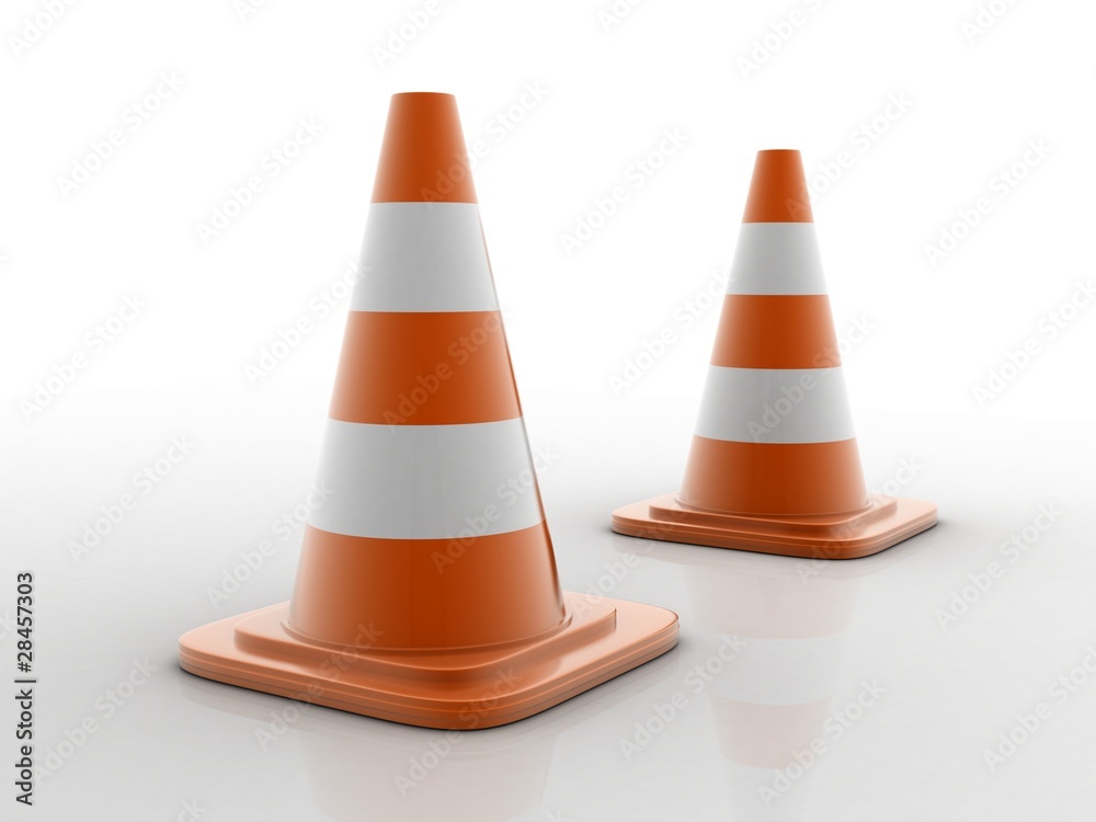 traffic cones