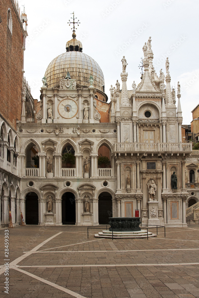 Courtyard of the Doges Palace, Venice