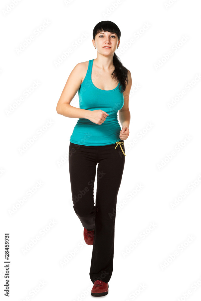 running woman running woman