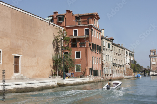 Canal and Arsenal, Venice