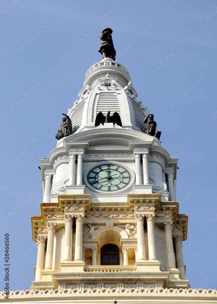 Philadelphia City Hall Clock Tower