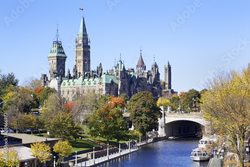 The Parliament of Canada and Rideau Canal, Ottawa