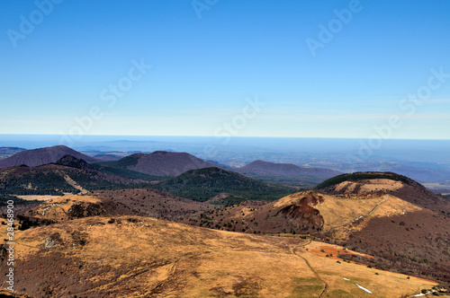 Chain of the volcanic hills 2