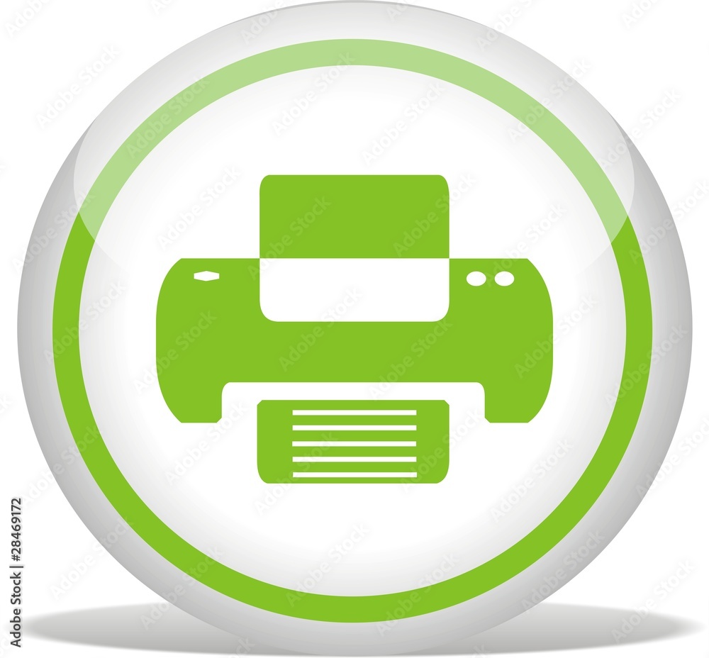 bouton imprimante bouton imprimante