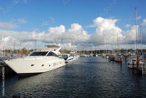 Marina an der Ostsee