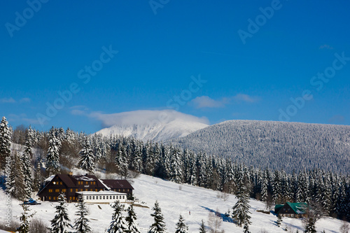 Zima w Karkonoszach -