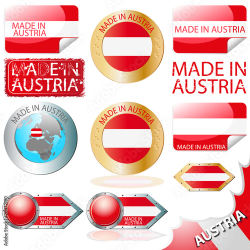 made in austria - marketing set