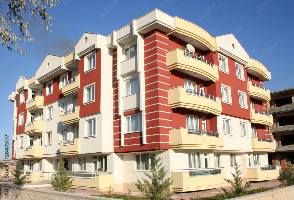 Obraz premium apartment block