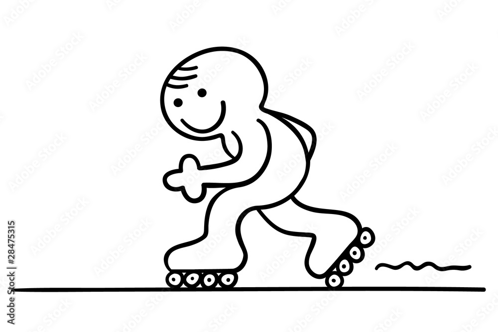 figur inlineskater figur inlineskater