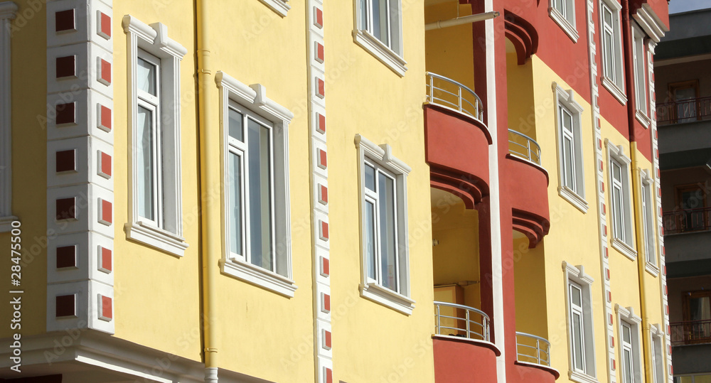 apartment block apartment block