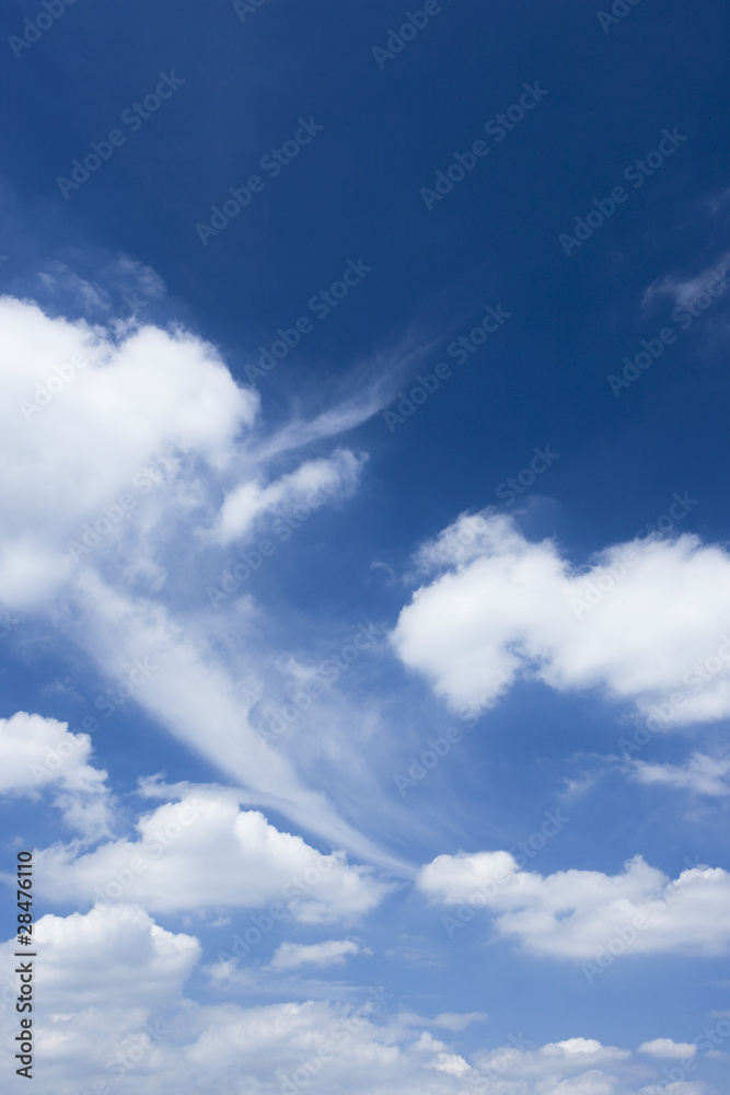 Fototapeta premium 青空と雲
