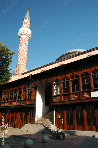 Djumaya Mosque or Ulu Mosque in the center of old Plovdiv,Bulgar photo