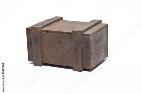 Caja de madera photo