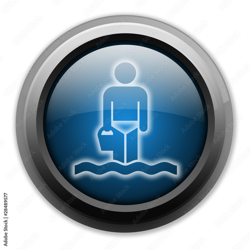 Dark and Glowing Button Dark and Glowing Button