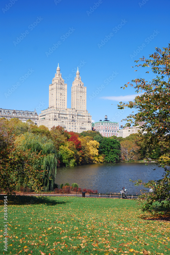 New York City Central Park in Autumn