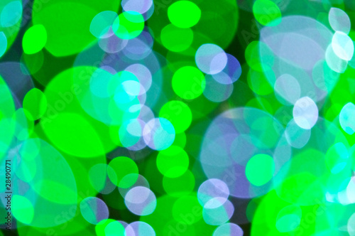 緑のイルミネーション