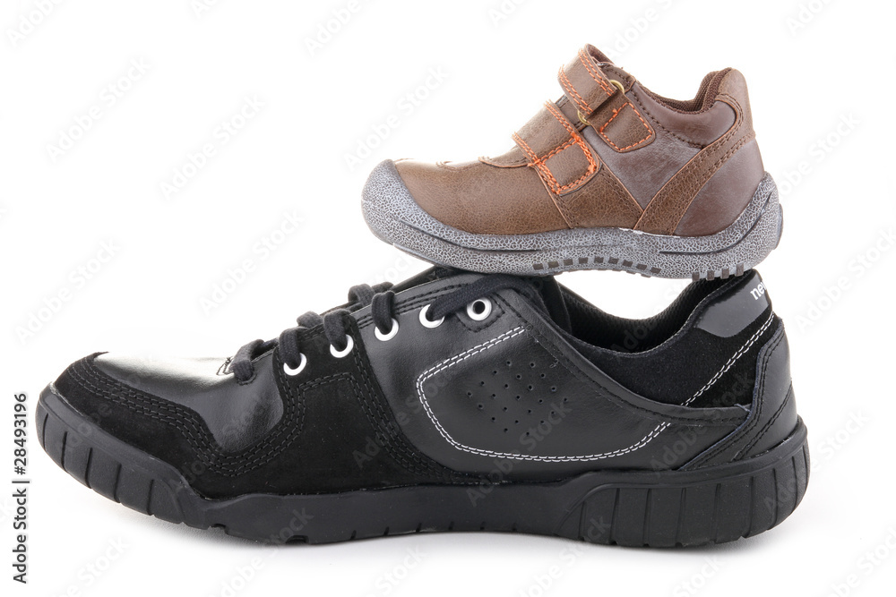 chaussure d'homme et bébé chaussure d'homme et bébé