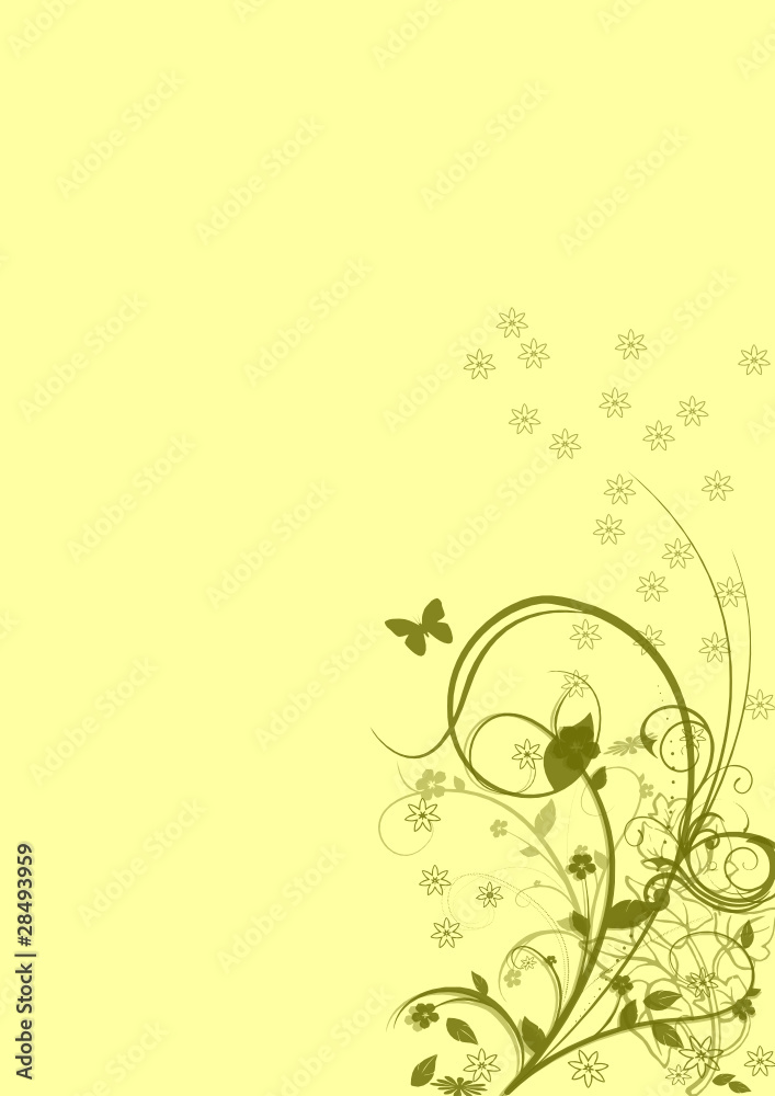 Floral background,vector image