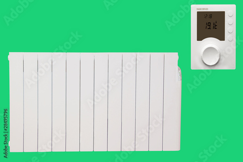 Cuadro en lienzo radiateur électrique électrique à inertie avec régulateur