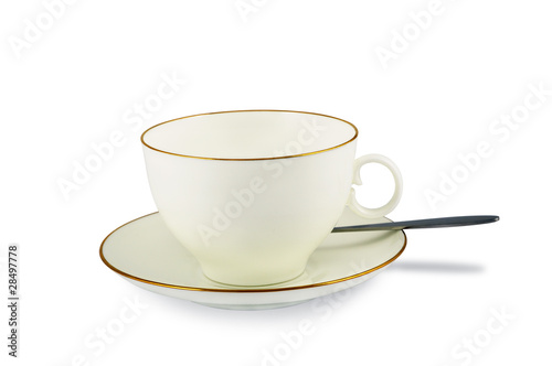 Cup Saucer And Teaspoon
