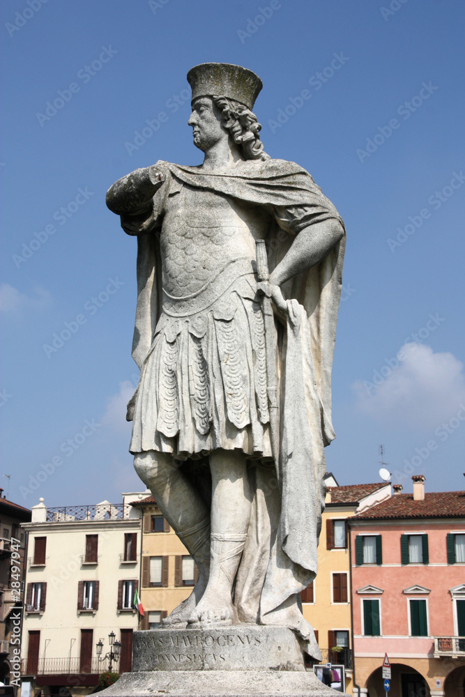 Old statue in Padua - Francesco Morosini