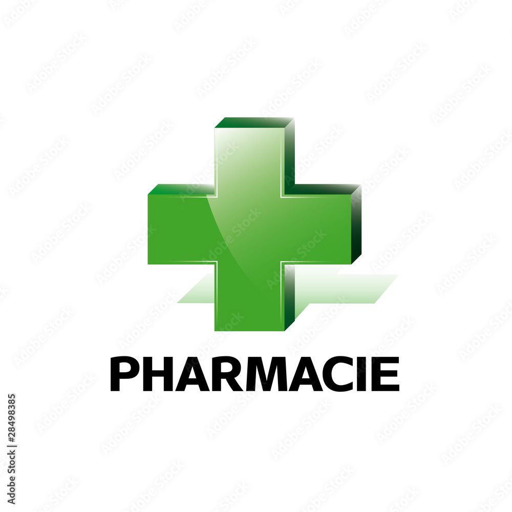 Obraz premium symbole pharmacie