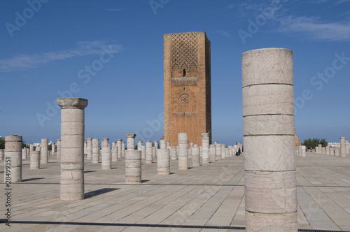 Tour Hassan II, Rabat, Maroc