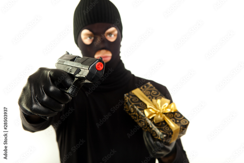 Bewaffneter Raubüberfall Geschenk Bewaffneter Raubüberfall Geschenk
