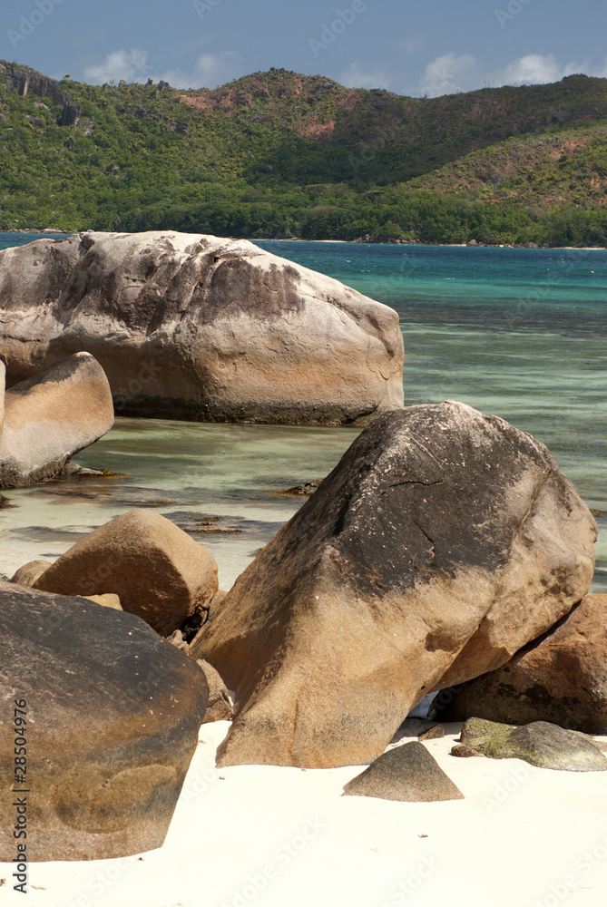 Fototapeta premium Praslin Island