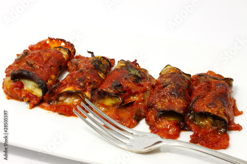 Involtini di melanzane