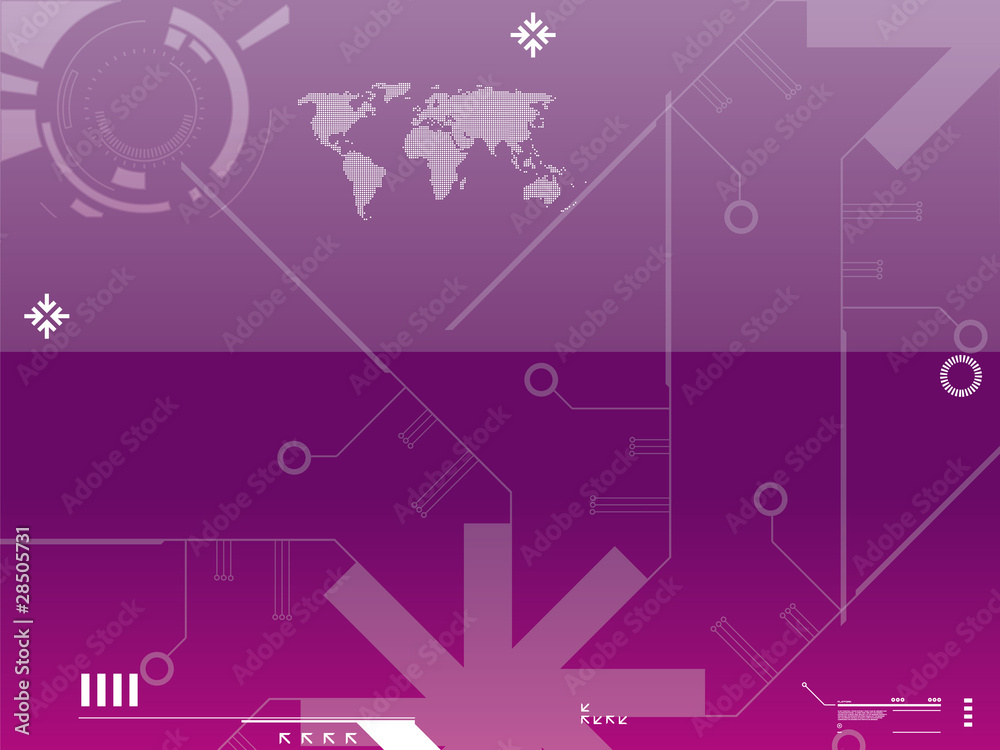 Naklejka premium technology background vector