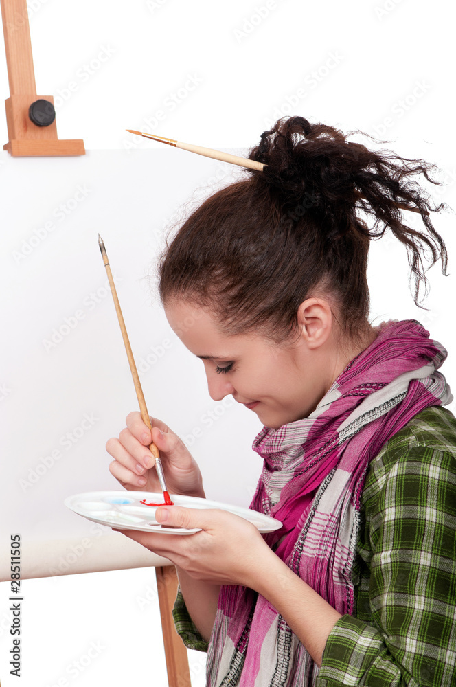 Female painter Female painter