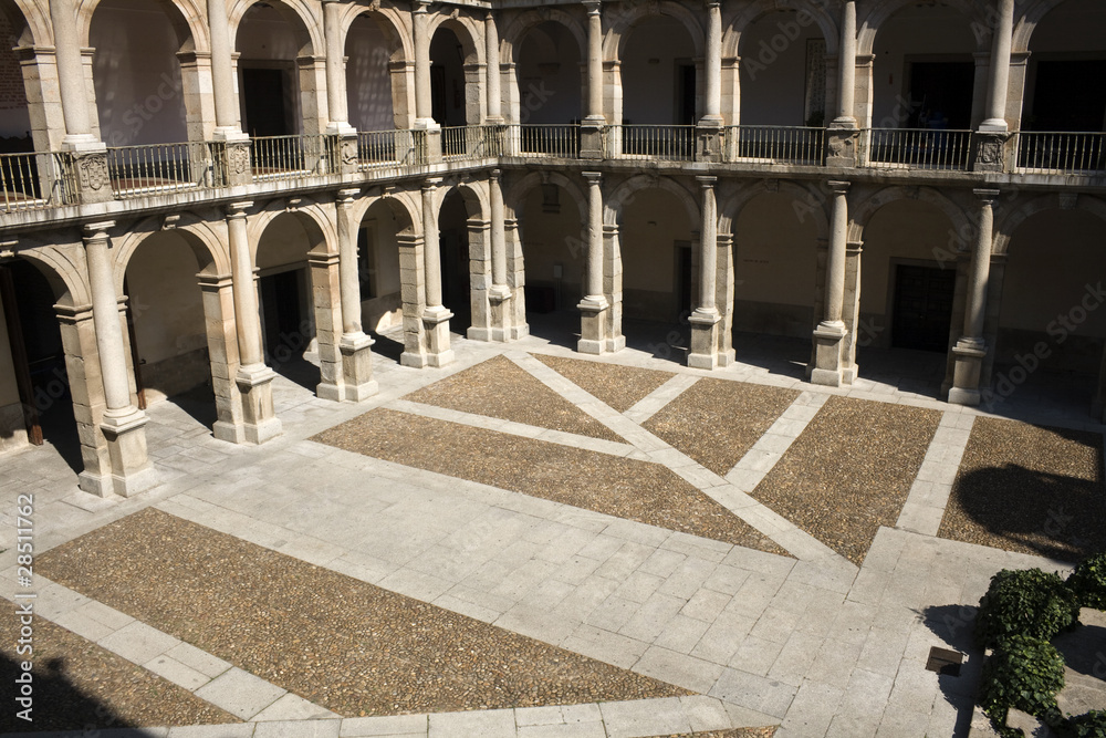 University of Alcalà de Henares, courtyard - Madrid