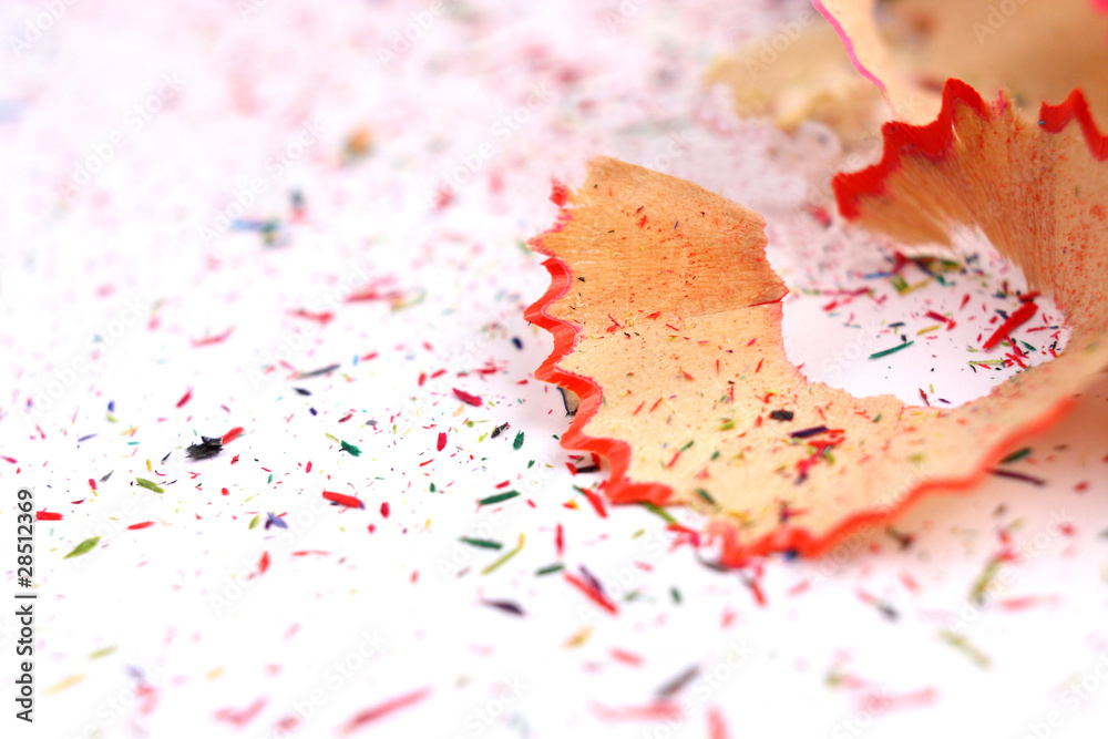 Pencil shavings Pencil shavings