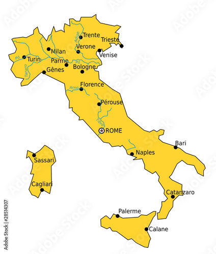 Rivières- Italie