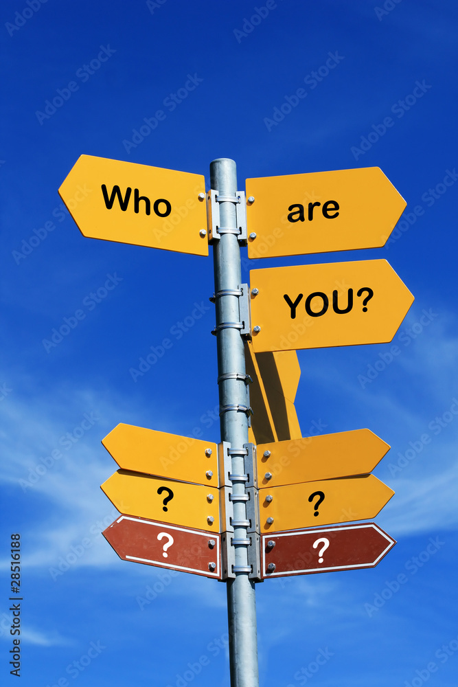who are you? who are you?