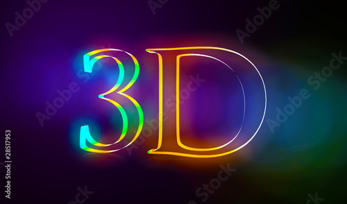 Foto 3D Typografie 3D