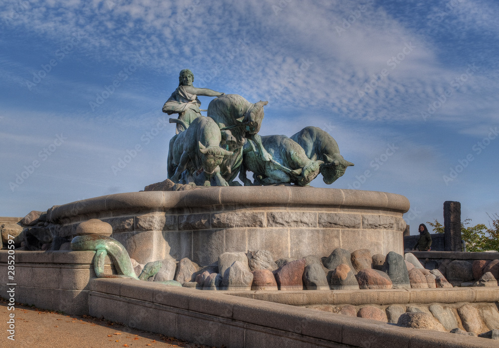 The Gefion in Copenhagen The Gefion in Copenhagen