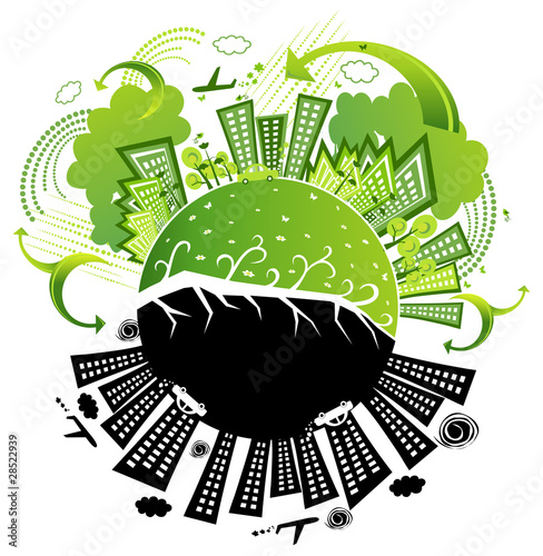 Cycling to Eco frienly life
