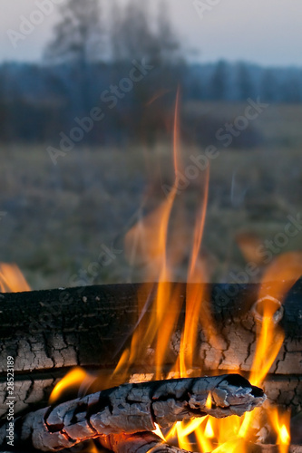 Photos Bonfire at dusk